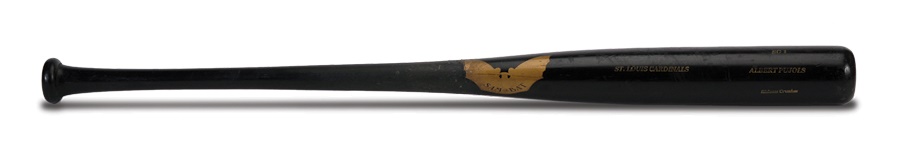 2001 Albert Pujols Rookie Year Game Used Bat