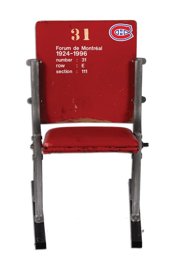Hockey - Montreal Forum Seat