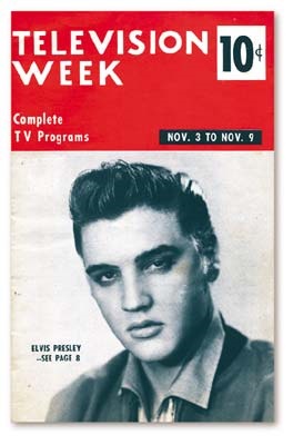 Elvis Presley - Elvis Presley Television Week Magazine