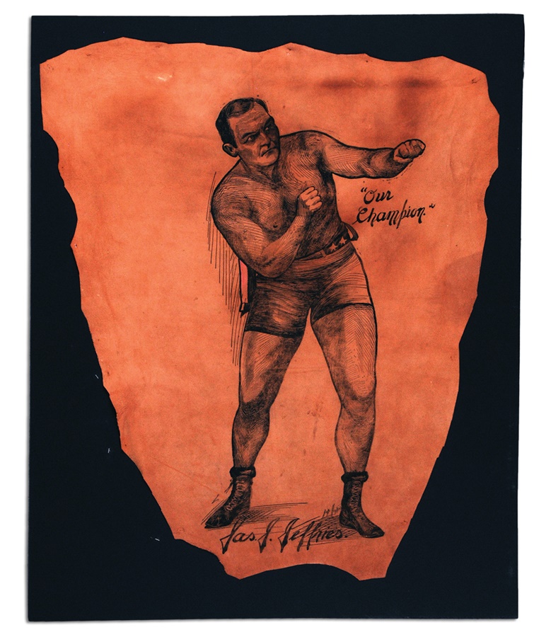 The Steve Lott Boxing Collection - James Jeffries Vintage Leather (As Champion)