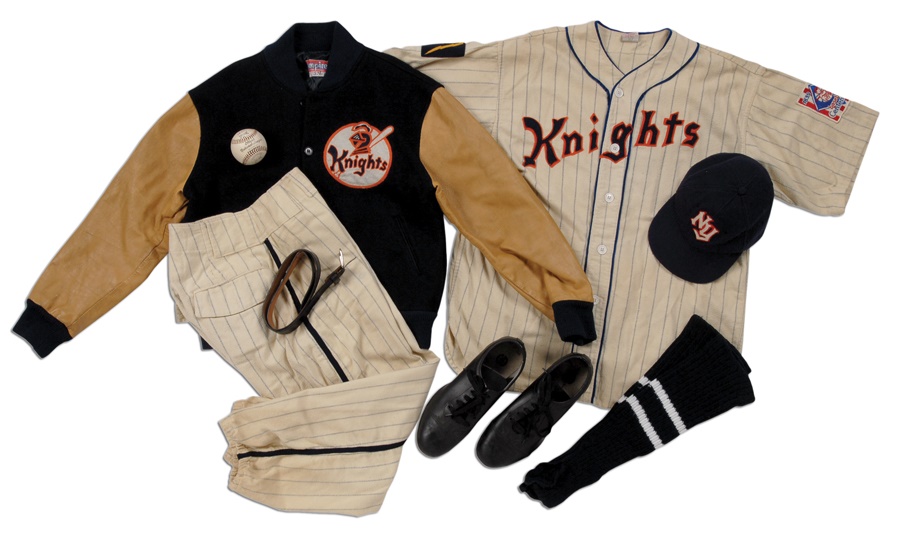 Baseball Equipment - Complete Uniform From The Movie "The Natural"