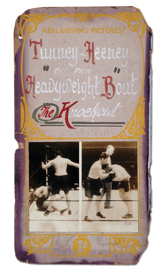 The Steve Lott Boxing Collection - Mutascope Advertising Card Collection (2)