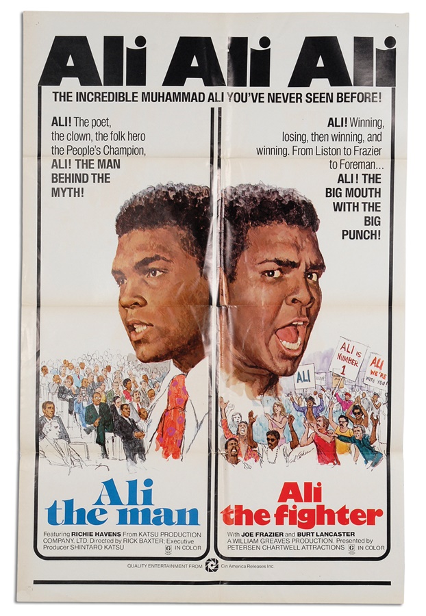 The Steve Lott Boxing Collection - Muhammad Ali Boxing Film Poster Collection (3)