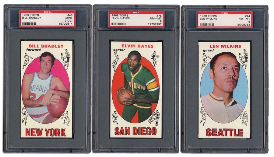 Sports and Non Sports Cards - 1969 Topps Basketball High Grade Set