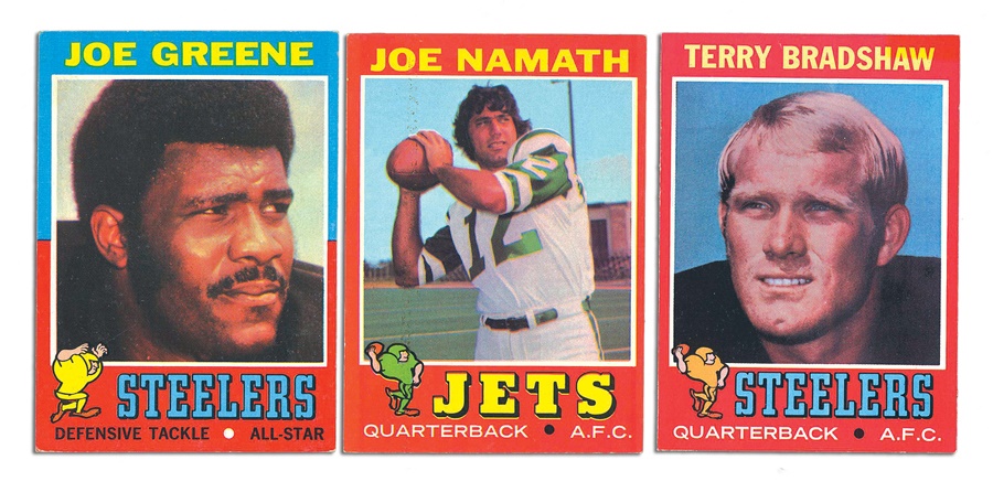 Sports and Non Sports Cards - 1971 Topps Football Complete Set (260+)