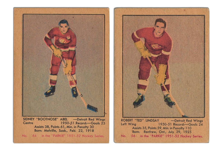 Sports and Non Sports Cards - 1951 Parkhurst Detroit Red Wings Team Set (15)