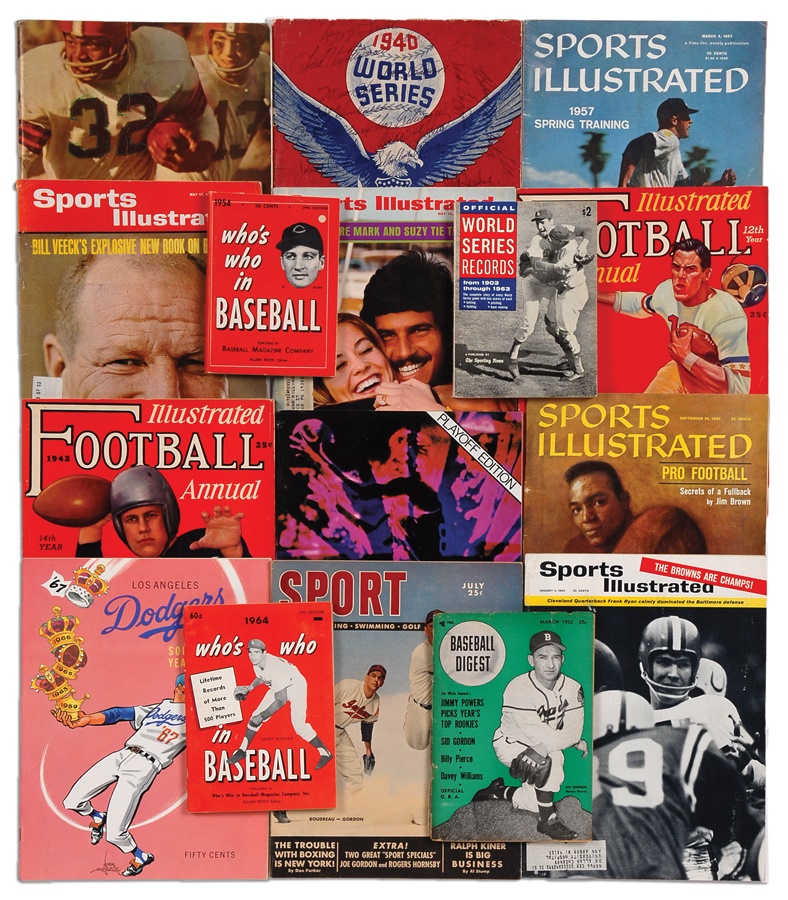 Jewish Baseball History - Sports Publication Collection With Jewish Players