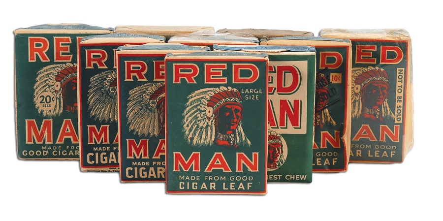 Sports and Non Sports Cards - Red Man Chewing Tobacco Unopen Packs (10)