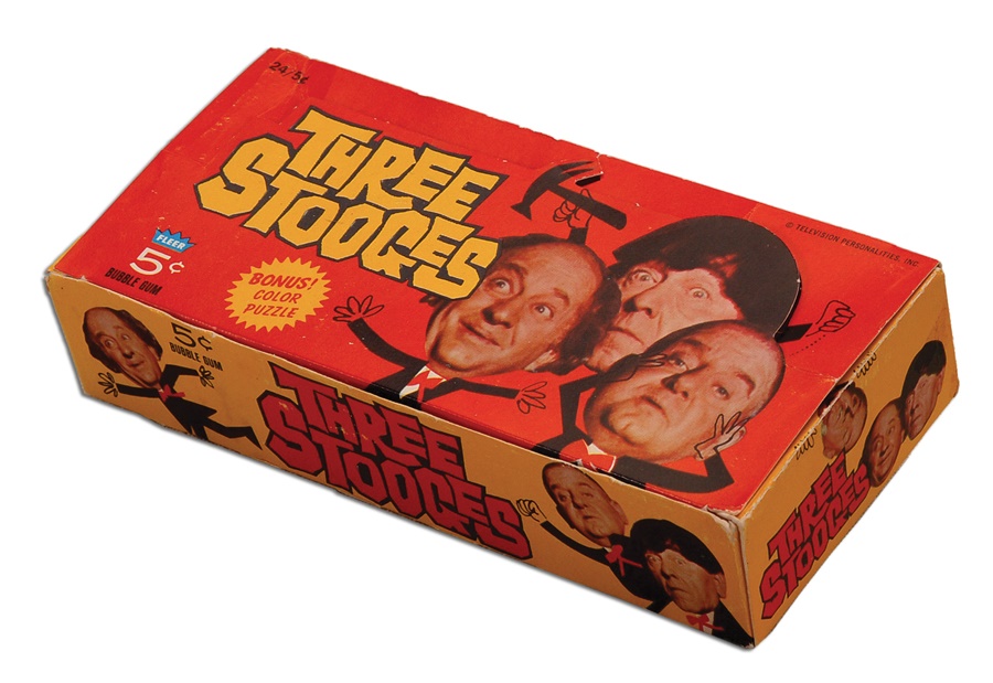 Sports and Non Sports Cards - Three Stooges 5 Cent Wax Box