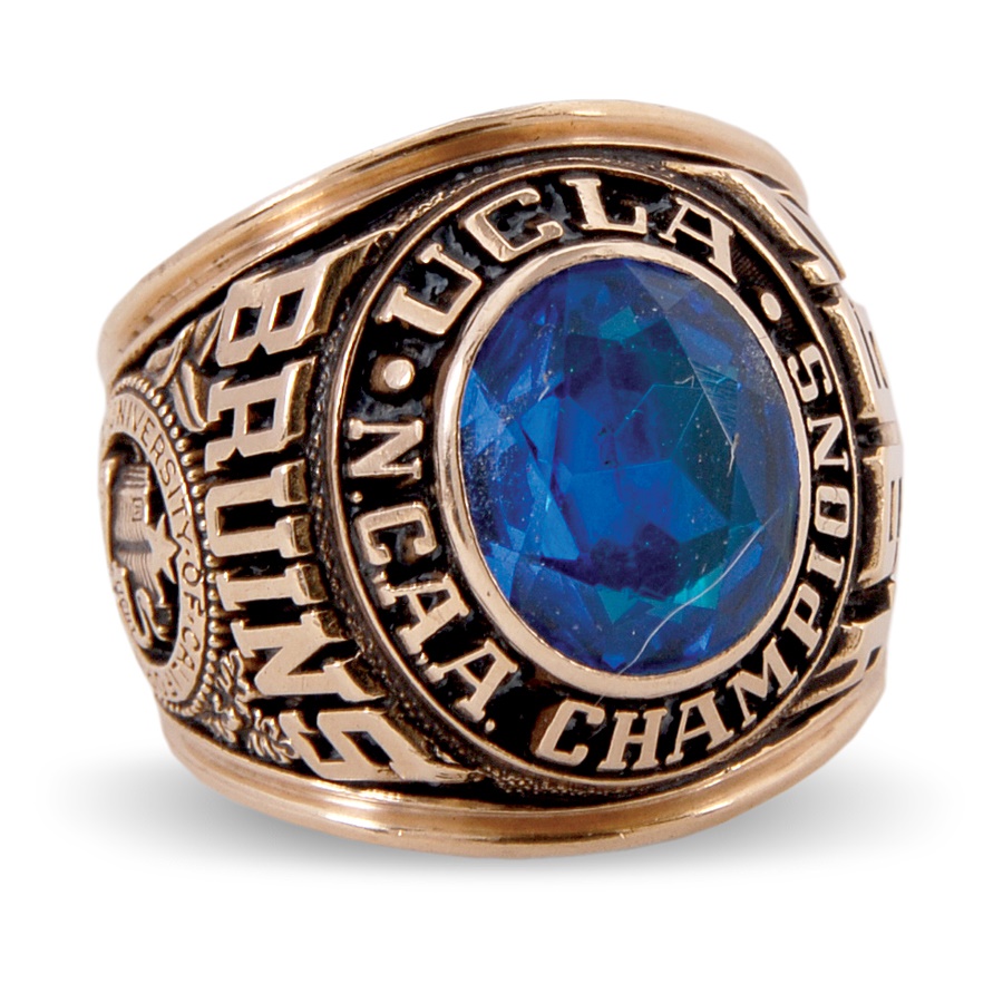 - 1967 Lynn Shackelford UCLA Bruins NCAA Basketball Championship Ring
