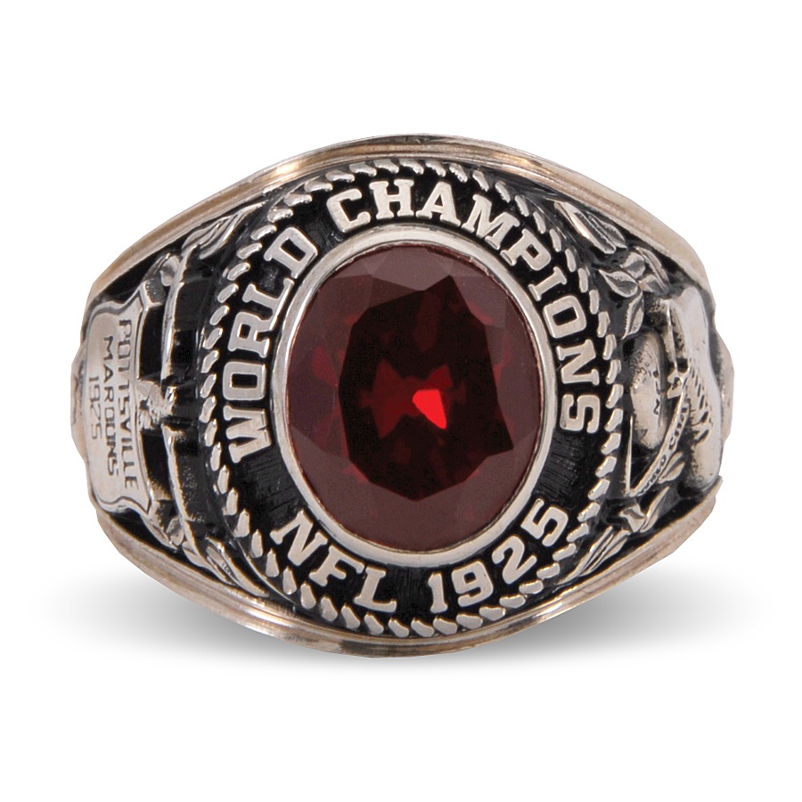 Pottsville Maroons - 1925 Tony Latone Pottsville Maroons World Championship Ring