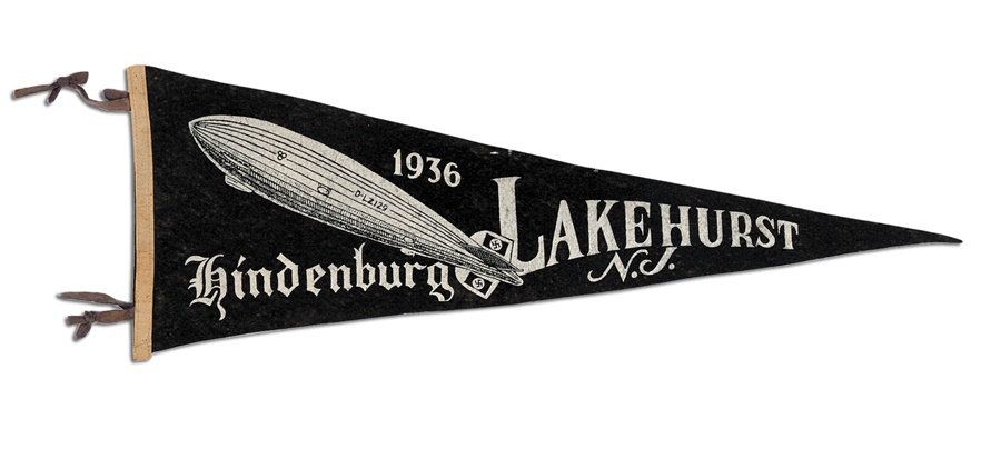 1936 Hindenburg Felt Pennant