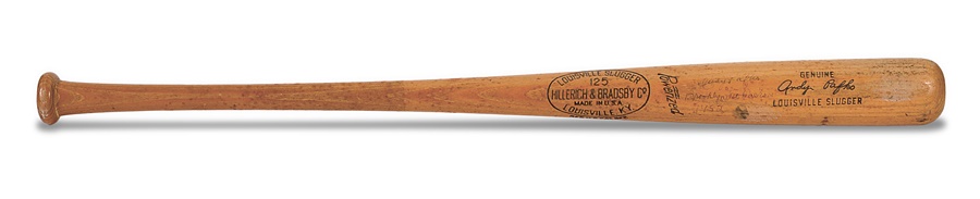 The Sal LaRocca Collection - 1950s Andy Pafko Game Used Bat