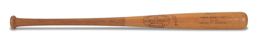 The Sal LaRocca Collection - 1952 Clyde King World Series Bat