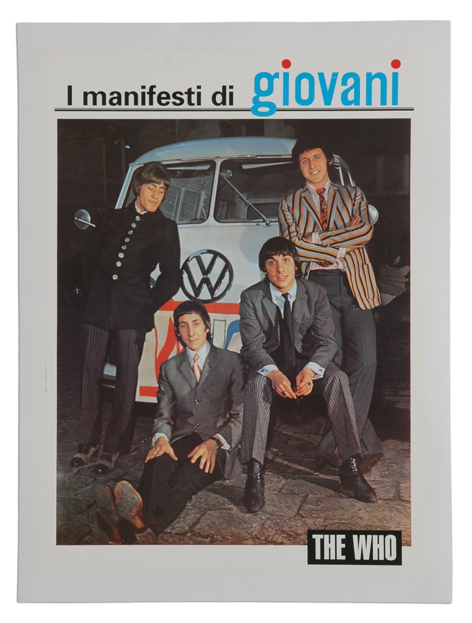 Rock 'n'  Roll - The Who Giovani Advertising Poster