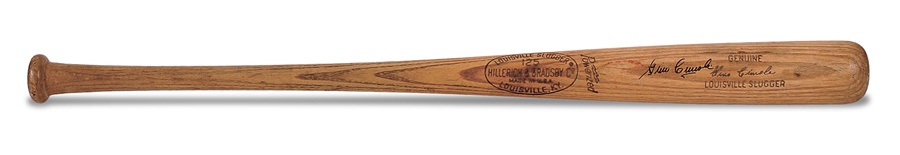 - Gino Cimoli Game Used Bat