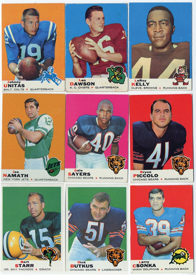 Sports and Non Sports Cards - 1969 Topps Football Complete Set