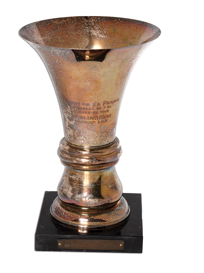 - Stirling Moss 1954 Silver Formula One Trophy