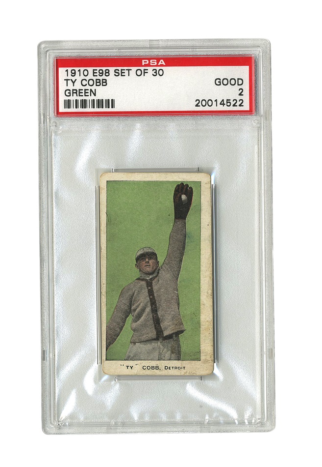Sports and Non Sports Cards - 1910 E98 Set of 30 Ty Cobb (PSA 2 GOOD)