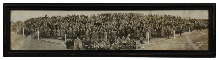 Football - 1924 Pottsville Maroons Panoramic Photograph