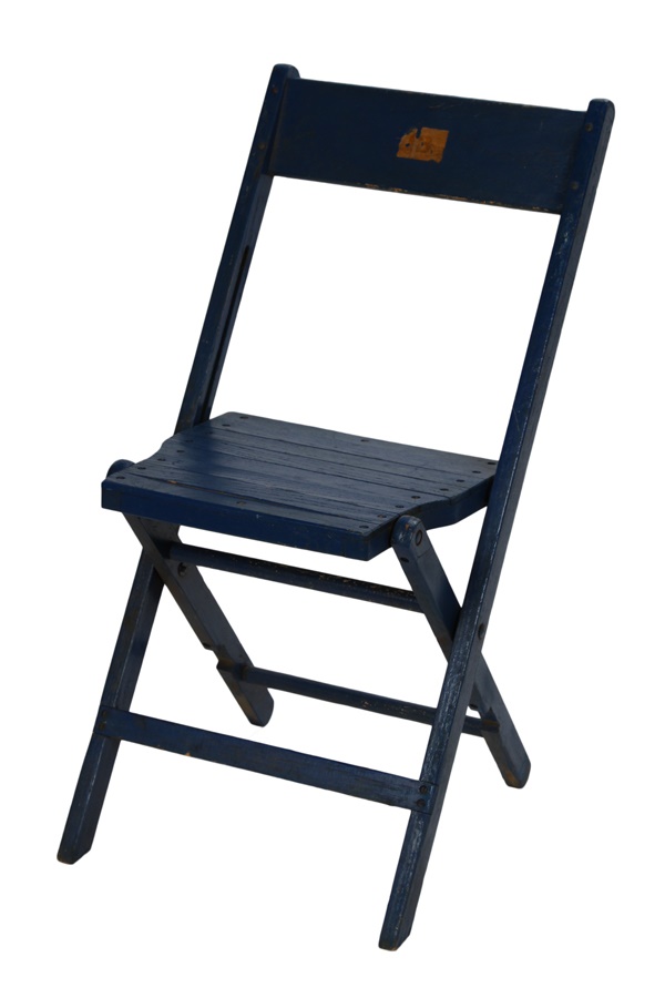 NY Yankees, Giants & Mets - New York Yankee Stadium Stenciled Folding Chair