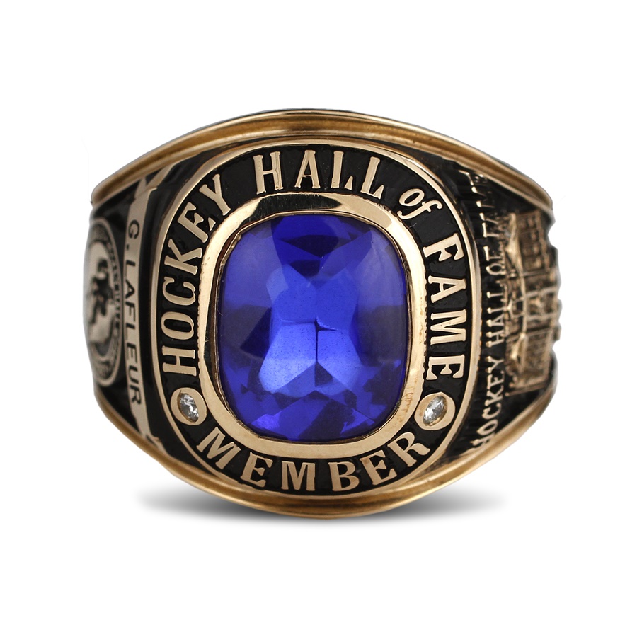 Hockey - Guy Lafleur's Hockey Hall of Fame Ring