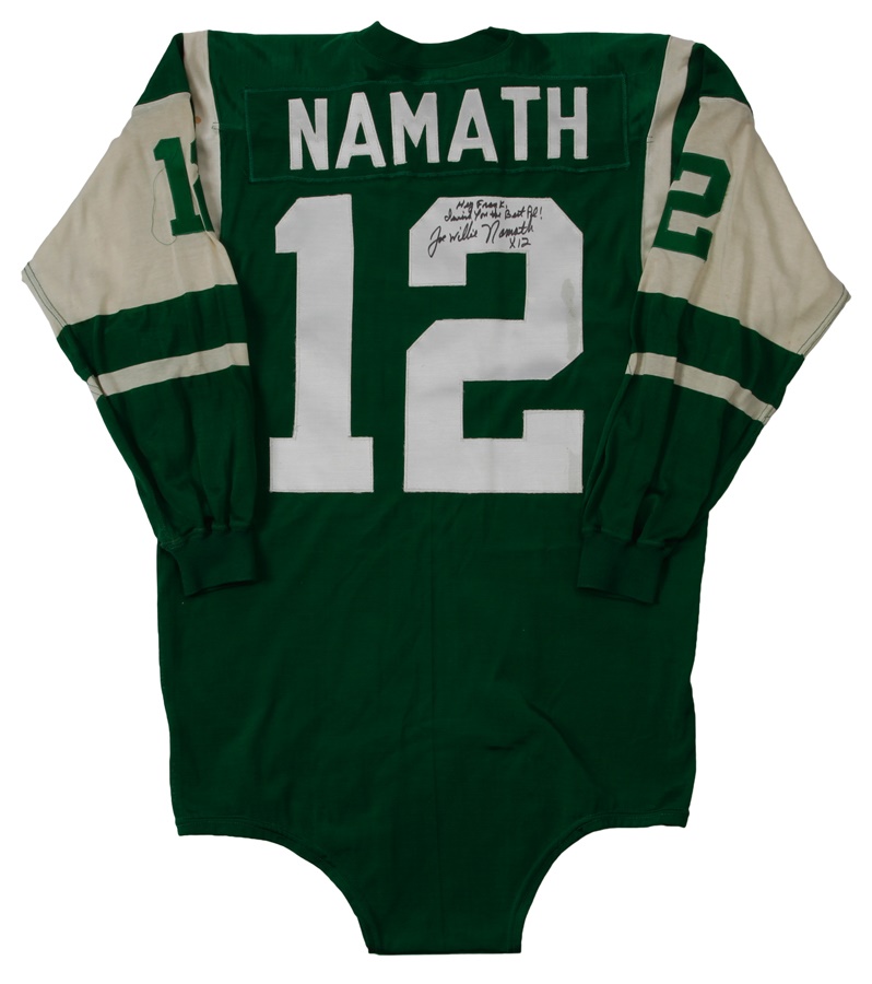 Football - Early 1970s Joe Namath New York Jets Jersey