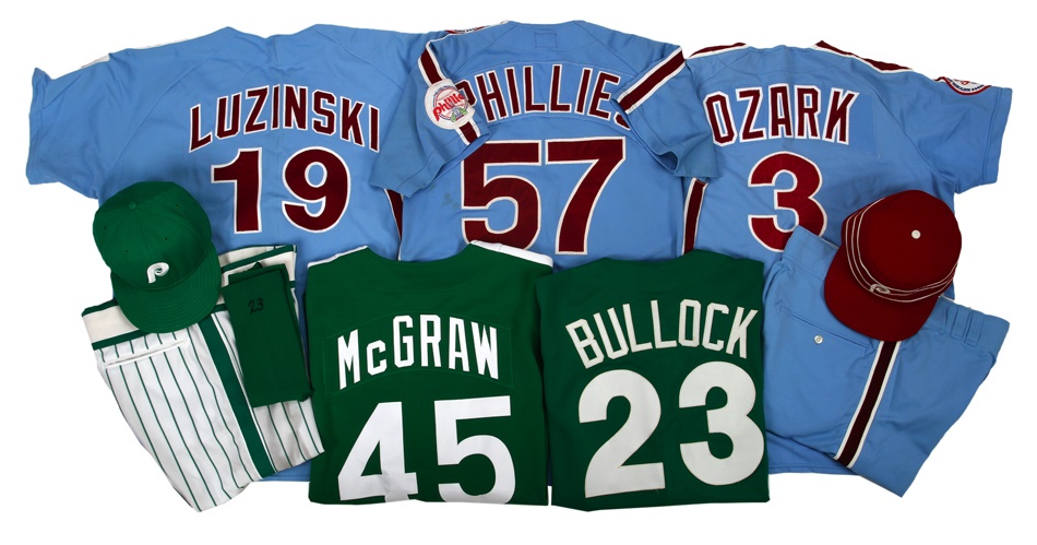 Baseball Equipment - Philadelphia Phillies Jersey Collection (5)