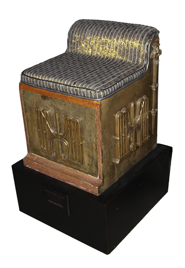 Rock And Pop Culture - 1963 "Cleopatra" Royal Box Chair