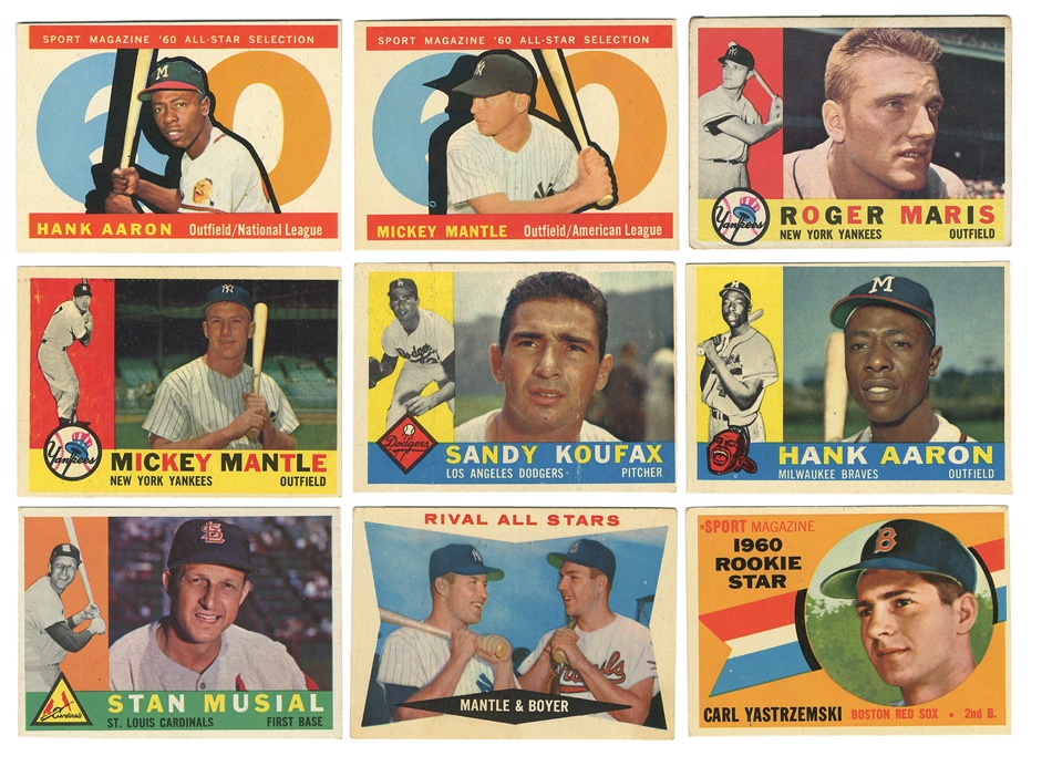 Sports and Non Sports Cards - 1960 Topps Baseball Card Set