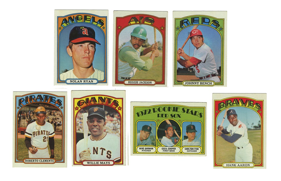 Sports and Non Sports Cards - 1972 Topps Baseball Card Set