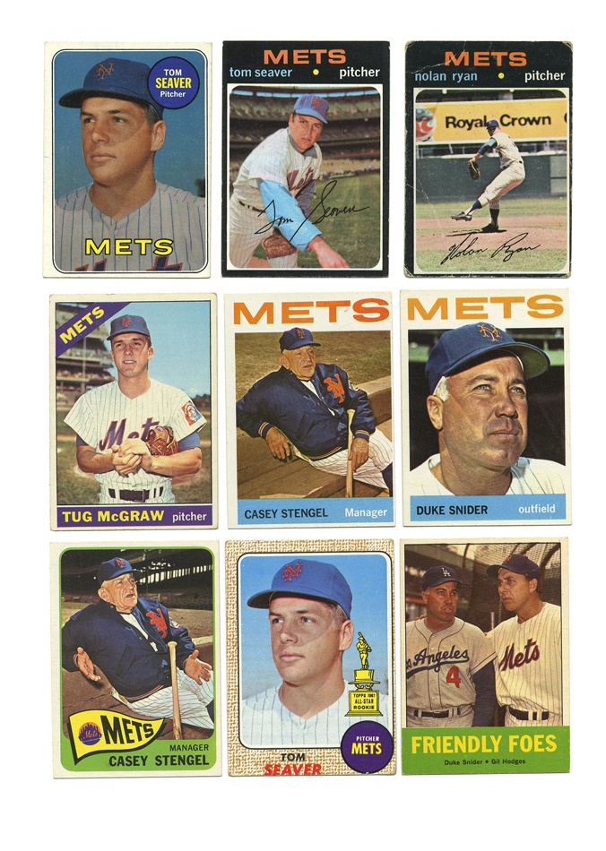 Sports and Non Sports Cards - Mets Baseball Card Collection 1962-1992 (1000+)