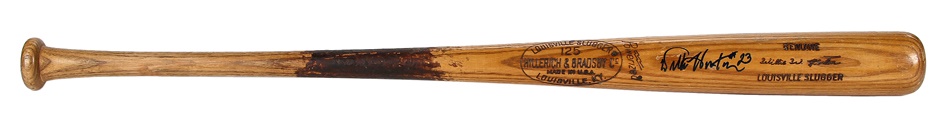 Willie Horton Game Used Bat