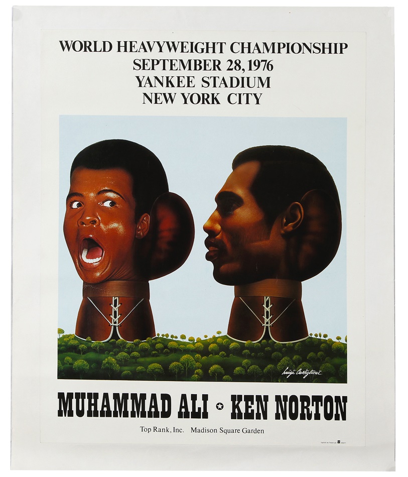 - Muhammad Ali vs Ken Norton III Yankee Stadium Poster