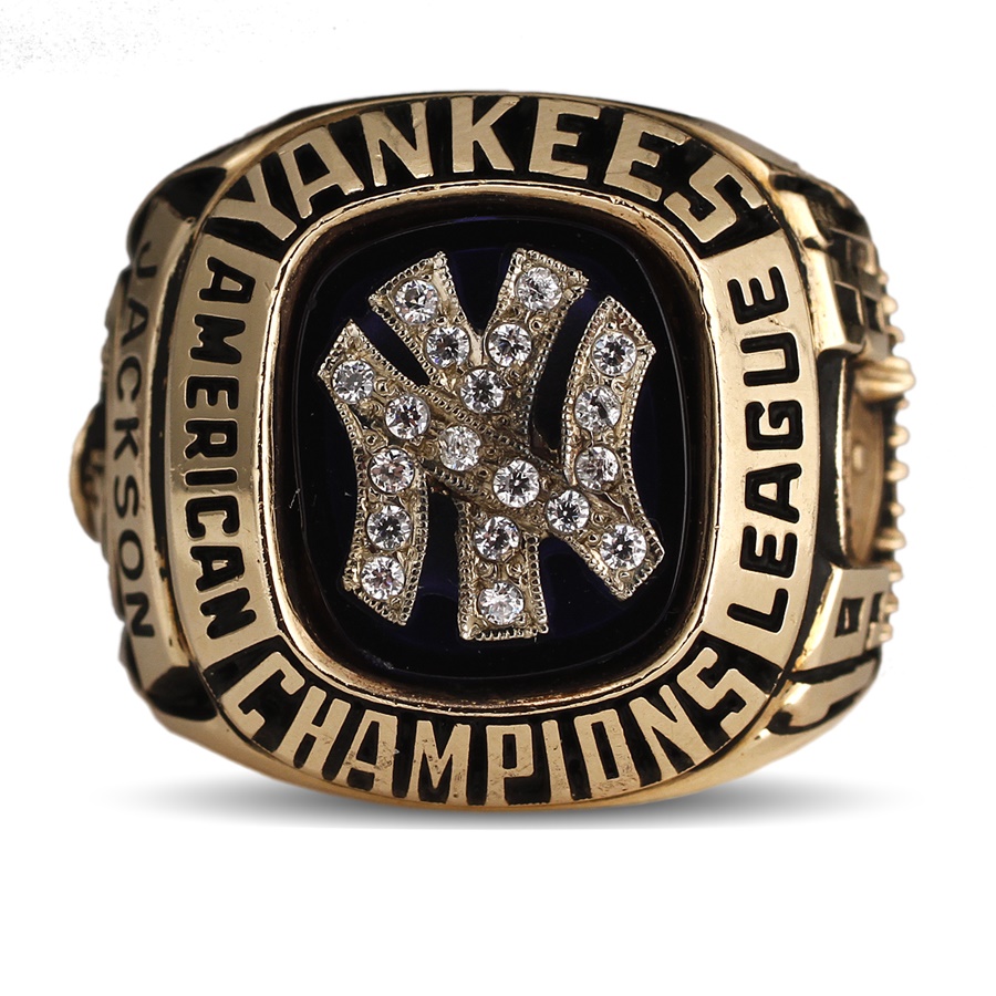 Sports Rings And Awards - 1981 New York Yankees American League Champions Ring