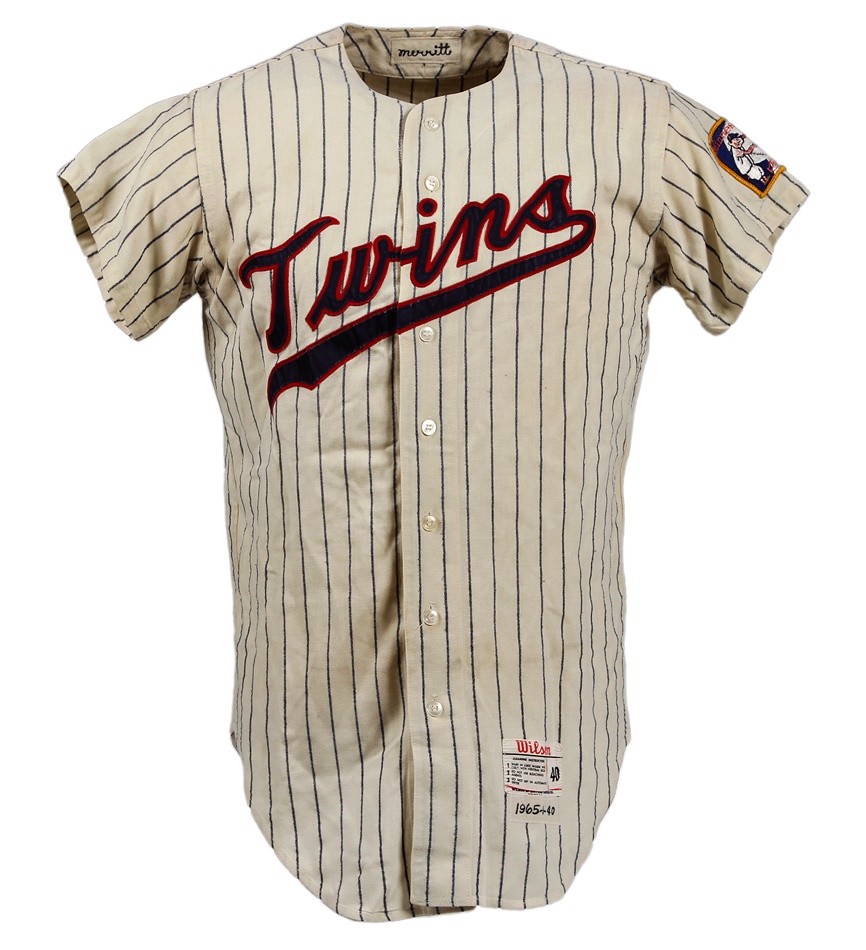 Lot Detail - 1967 Billy Martin Game Used Minnesota Twins Jersey