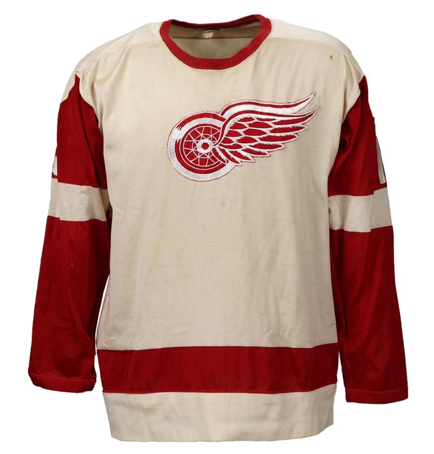 Hockey - Circa 1968-69 Pete Stemkowski Detroit Red Wings Game-Worn Jersey