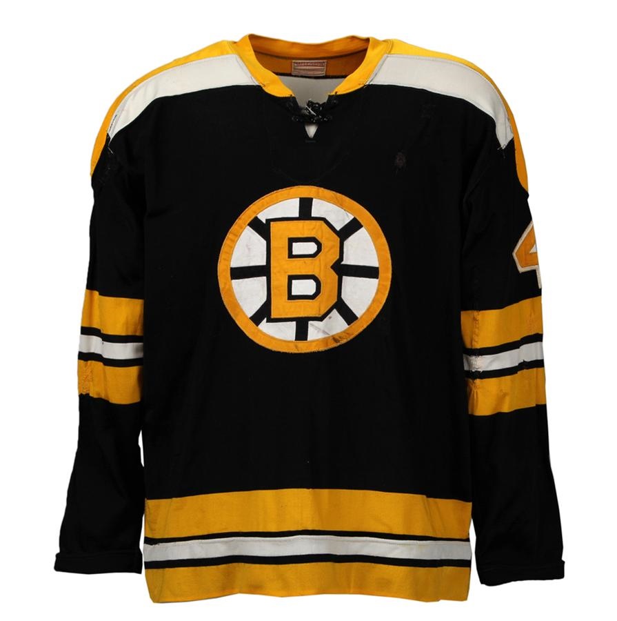 Hockey - 1968-69 Bobby Orr Boston Bruins Game-Worn Jersey (Photo-matched)