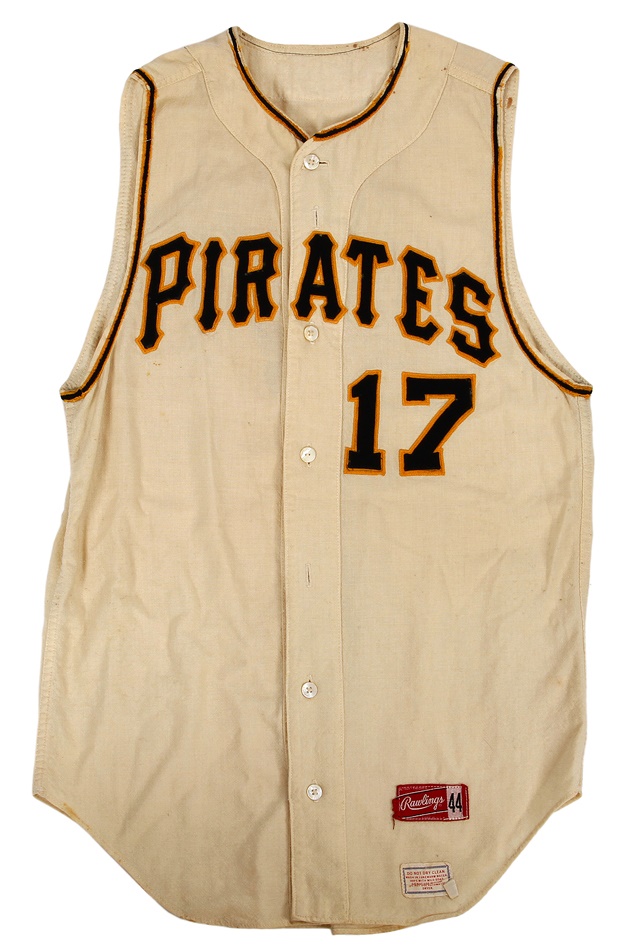 - 1967 Don Clendenon Pittsburgh Pirates Game Worn Vest