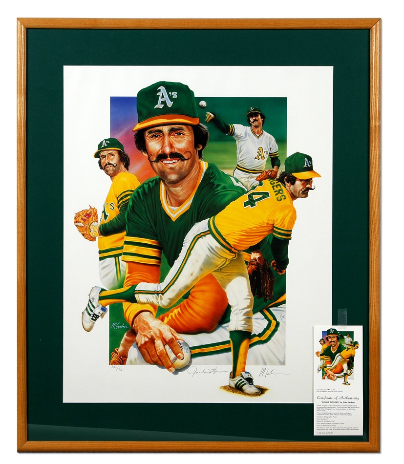 Baseball Autographs - Oakland A's Autographed Items and More