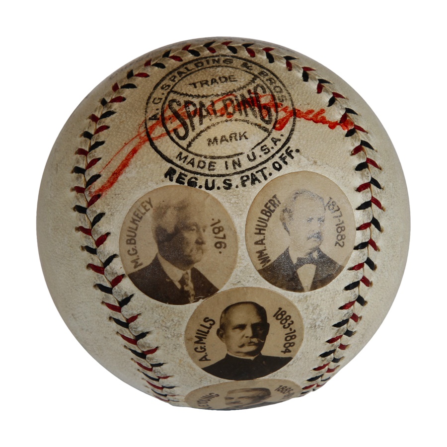 Baseball Memorabilia - National League Golden Jubilee Presentation Baseball and Box