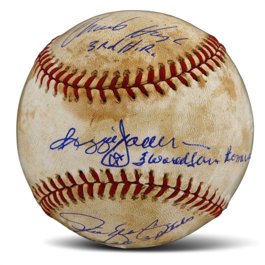 NY Yankees, Giants & Mets - 1977 New York Yankees World Series Game-Used Baseball