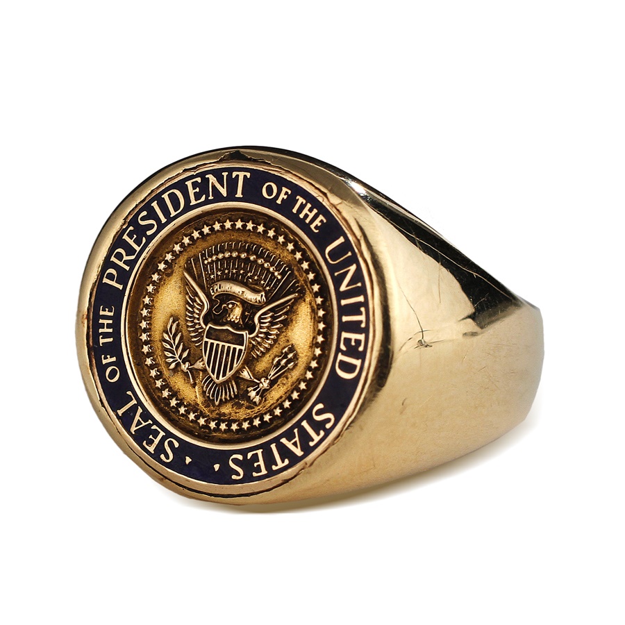 Rock And Pop Culture - Richard Nixon's Presedential Seal Ring