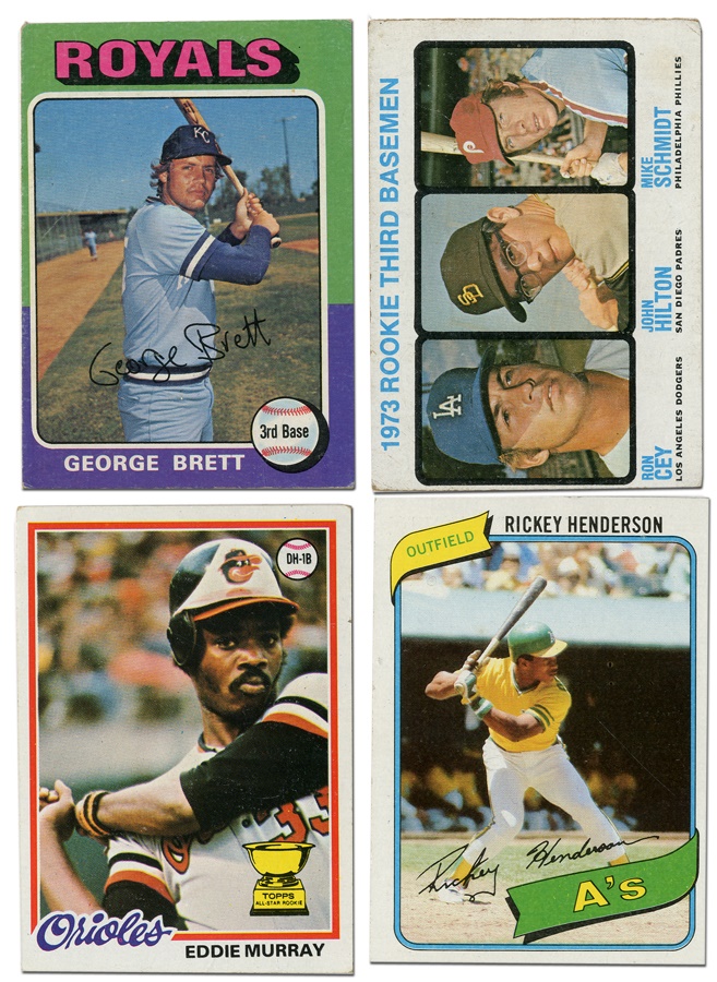 Sports and Non Sports Cards - 1970s Baseball Card Collection (650)