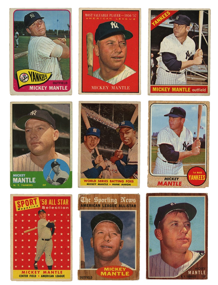 Sports and Non Sports Cards - Mickey Mantle Baseball Card Collection (25)