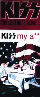 KISS - 1993 KISS Billboard Gene Simmons Owned (12'x4'approx.)
