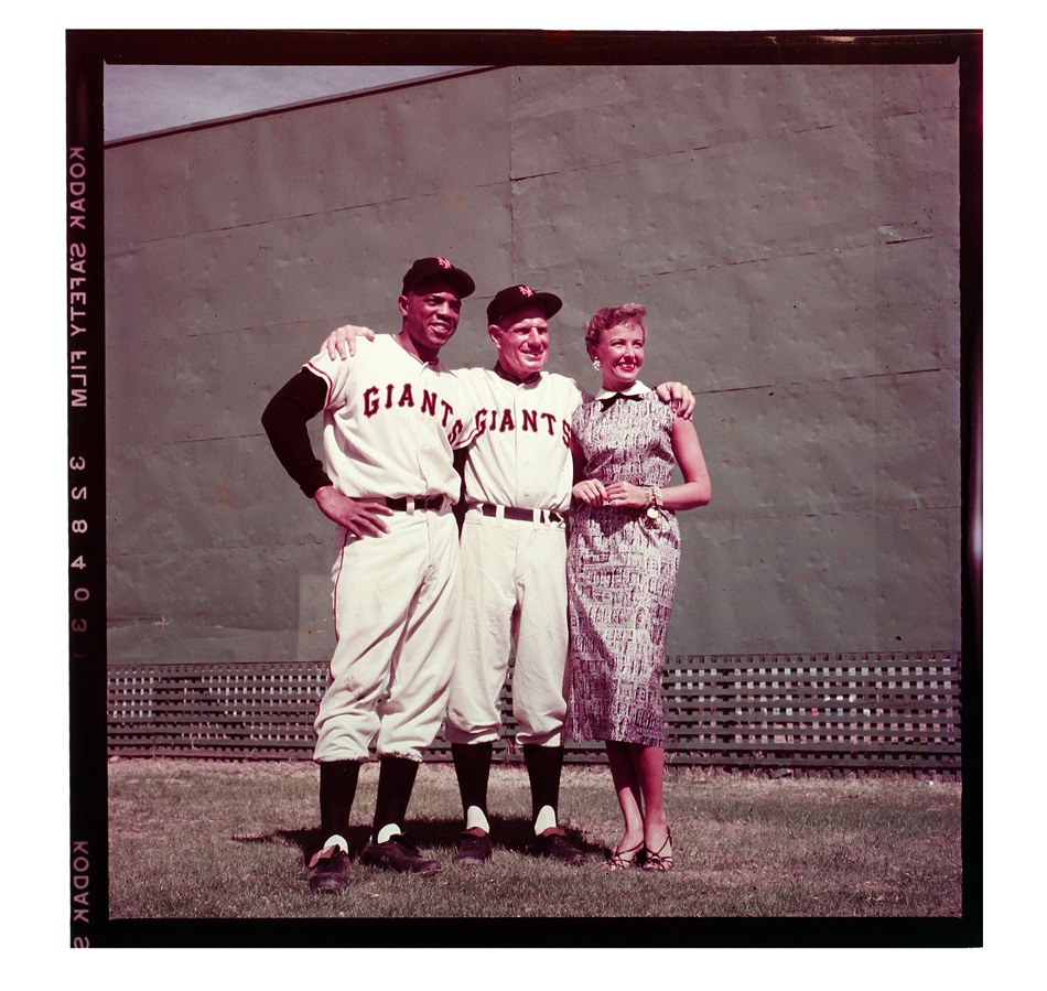 April 11, 1955 Sports Illustrated Cover Image with Mays, Durocher and Day (2)