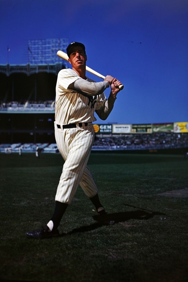 Two Images of Joe DiMaggio by Hy Peskin