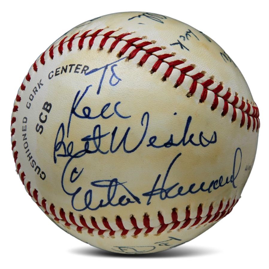 - Elston Howard Signed Baseball