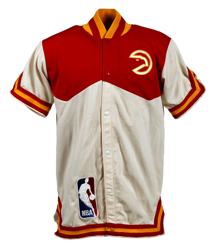 atlanta hawks warm up jacket